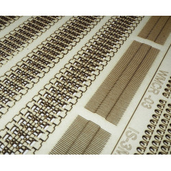 “IS-3” (Object 703) – the USSR heavy tank – laser-cut track parts