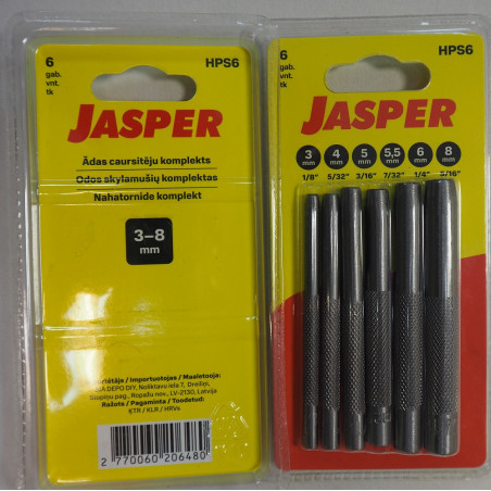 Skylių pramušėjai „Jasper“ – komplektas Nr. 1.