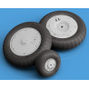 Messerschmitt Bf-109G – Vokietijos naikintuvas – 3D - plastmasiniai ratai