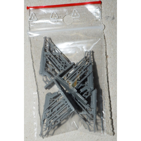 MP-40 – German automatic pistol – 3D - plastic parts