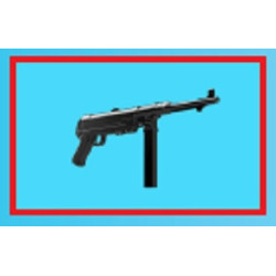 MP-40 – German automatic pistol – 3D - plastic parts