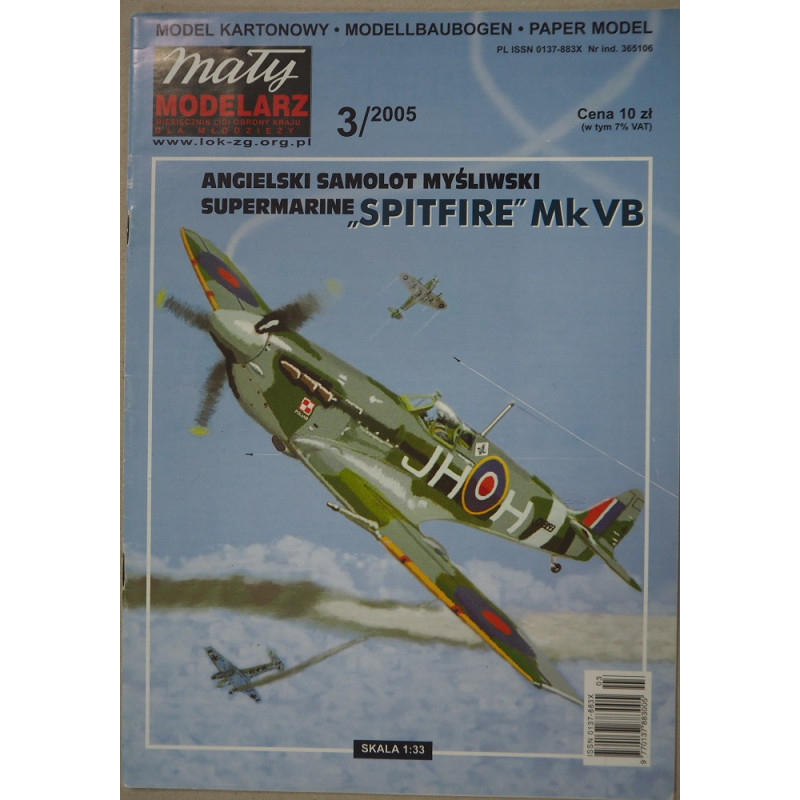 Vickers Supermarine „Spitfire“ Mk. Vb – Didžiosios Britanijos naikintuvas