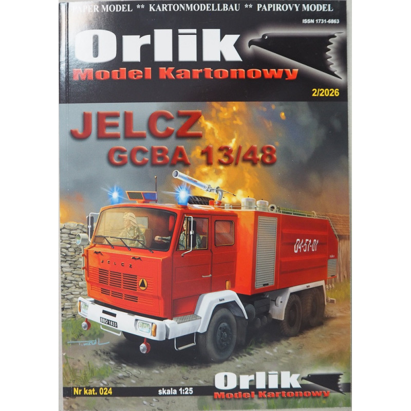 „JELCZ GCBA 13/48“ – Lenkijos priešgaisrinis automobilis
