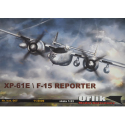 Northrop  XP-61E/ F-15 „Reporter“  – the US night fighter (offset)