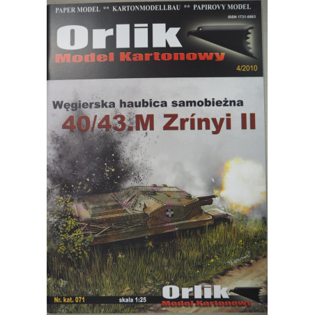 40/43.M "Zrinyi II" – the Hungarian self-propelled howitzer