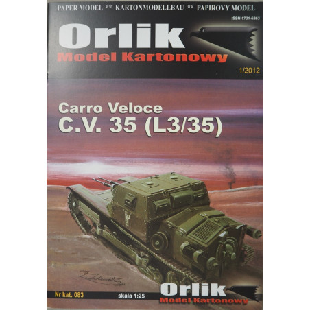 Carro Veloce C.V. 35 (L3/35) – итальянская лёгкая танкетка