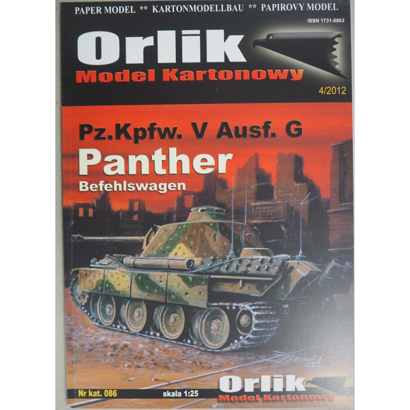 Pz. Kpfw. V Ausf. G “Panther” “Befehlswagen” – the German heavy tank