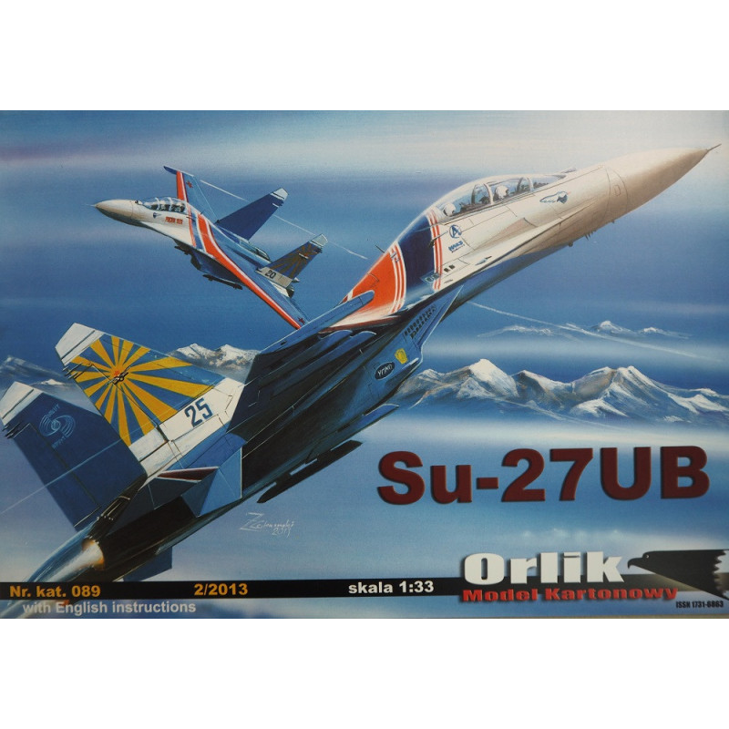 Су-27УБ «Flanker» — советский/ российский истребитель — перехватчик