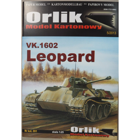 VK 1602 “Leopard” – the German light tank – prototype