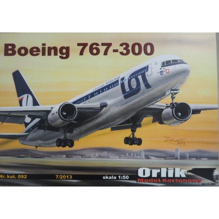 Boeing 767 – 300 ER – the US/ Polish passenger airliner (offset)