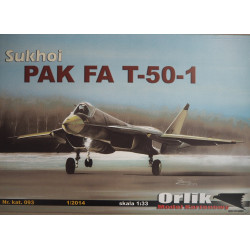 Suchoj PAK FA T-50–1  – Rusijos oro erdvės užkariavimo naikintuvas - prototipas