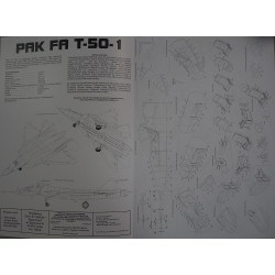 Sukhoi PAK FA T-50–1 – the Russian airspace conquest fighter – prototype