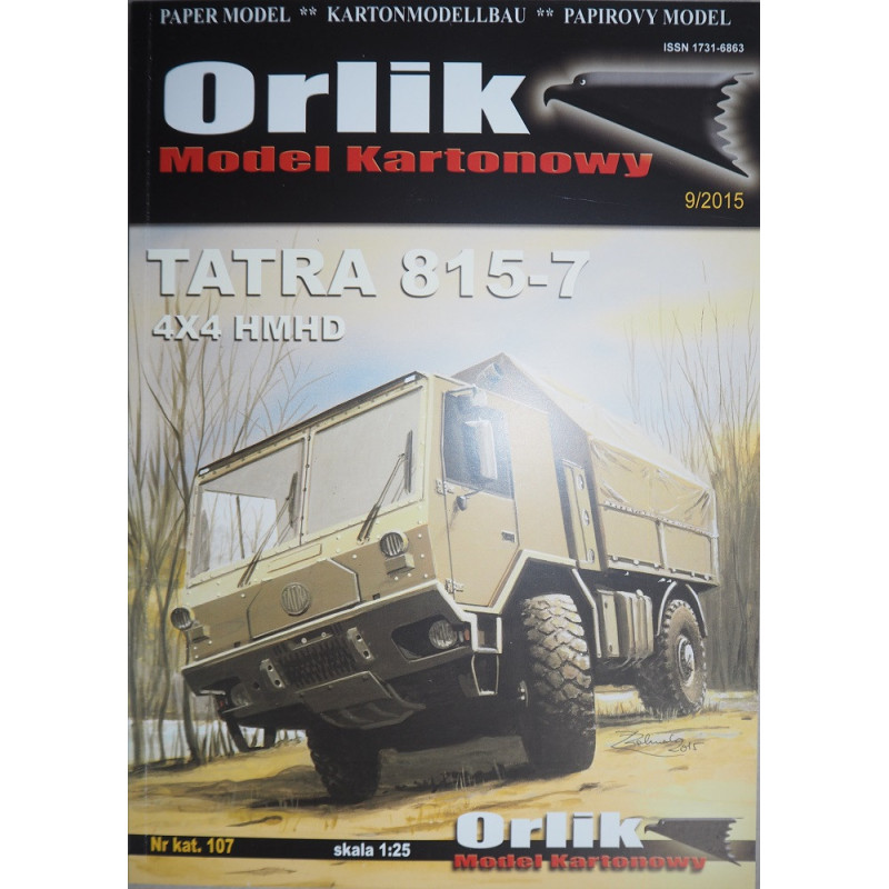Tatra 815-7 4x4 HMHD – Čekoslovakijos/ Čekijos sunkvežimis - visureigis