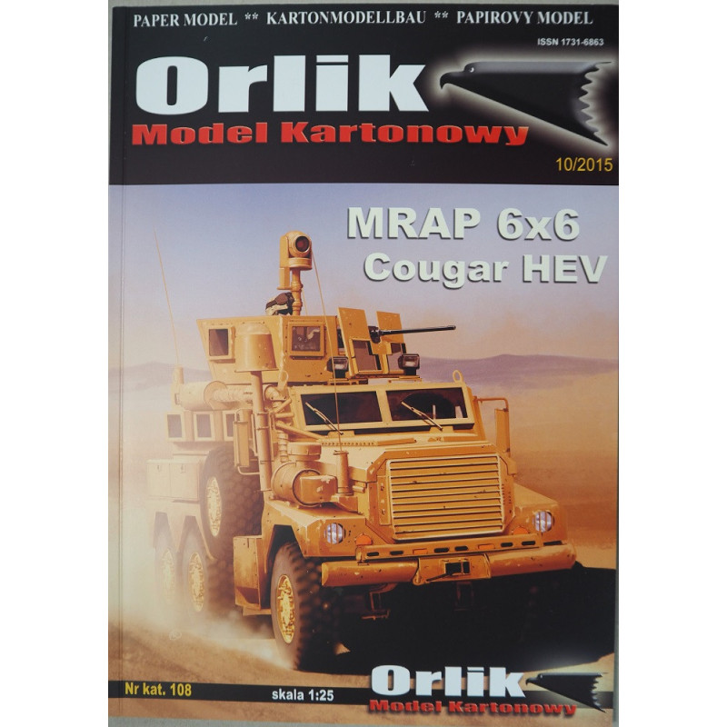MRAP 6x6 "Cougar" HEV – the US light armored transporter
