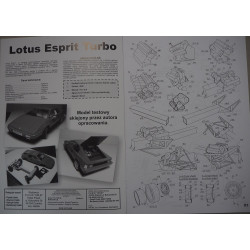 Lotus “Esprit” Turbo – the British sports car