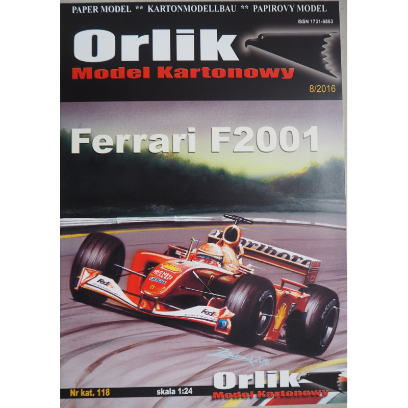 Ferrari F2001 – Italijos lenktyninis bolidas