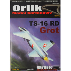 TS-16 RD „Grot“ – Lenkijos mokomasis naikintuvas – atakos lėktuvas – prototipas (ofsetas)