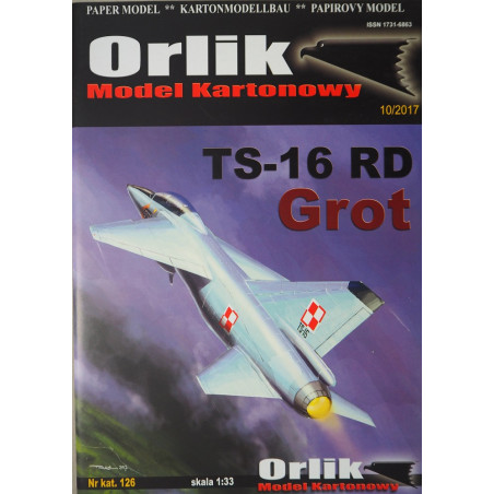 TS-16 RD "Grot" – the Polish trainer fighter - attack aircraft - prototype (offset)