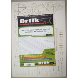 Curtiss Wright XP-55 „Ascender“ – JAV eksperimentinis naikintuvas – lazeriu pjautos detalės