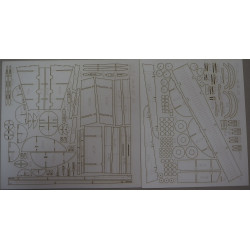 Shcherbakov - Shche-2 - the USSR transport plane – a laser cut parts