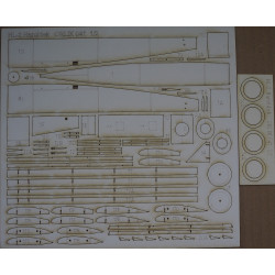 HL-2 “Haroldek” - the Polish self-made aircraft – a laser cut parts