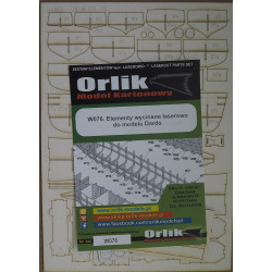 “Dardo” - the Italian destroyer – a laser cut parts