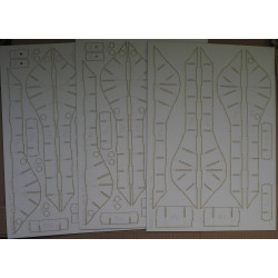 “K-Wagen” – the German super-heavy tank – a laser cut parts
