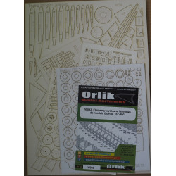 Boeing 767 – 300 ER – the US/ Polish passenger airliner – a laser cut parts
