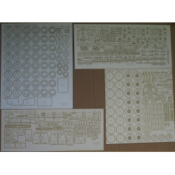 Boeing 767 – 300 ER – the US/ Polish passenger airliner – a laser cut parts