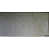 Boeing 767 – 300 ER – the US/ Polish passenger airliner – a laser cut parts