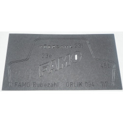 FAMO “Rubezahl” - the German tracked tractor – a laser cut parts