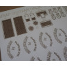 MRAP 6x6 "Cougar" HEV – the US light armored transporter – a laser cut parts and treads details