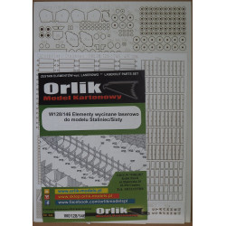 Гусеничные тракторы Caterpillar "Sixty"/ "Stalinec" S-60 (США и СССР) - детали каркаса и гусениц, вырезанные лазером.