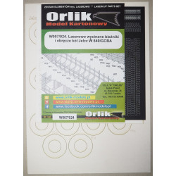 "JELCZ W-640" and "JELCZ GCBA 13/48" – the Polish dump truck and firefighting machine - laser cut treads