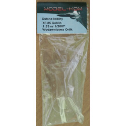 Mc Donnell XF-85 "Goblin" – the US experimental fighter - cabin canopy