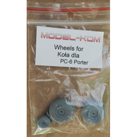 Pilatus PC-6 "Porter" - the Swiss multipurpose aircraft – 3D - plastic wheels