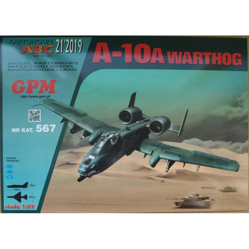 Fairchild A-10A „Thunderbolt II“ („Warthog“) – JAV smogiamasis lėktuvas