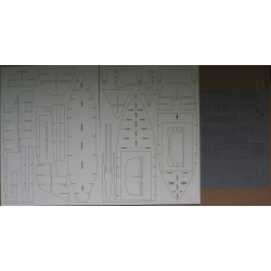 m/s „Emilia“ – the Polish cabotage cargo ship – a laser cut parts