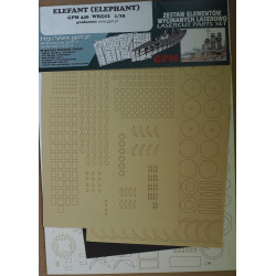 Sd. Kfz. 184 „Elefant“ – Vokietijos prieštankinis savaeigis pabūklas - lazeriu pjautos detalės