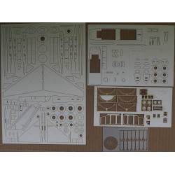 F-16C/ D Block 52+ NATO „Tiger Meet“ 2013 – the USA/ Polish fighter/ trainer aircraft – a laser cut parts