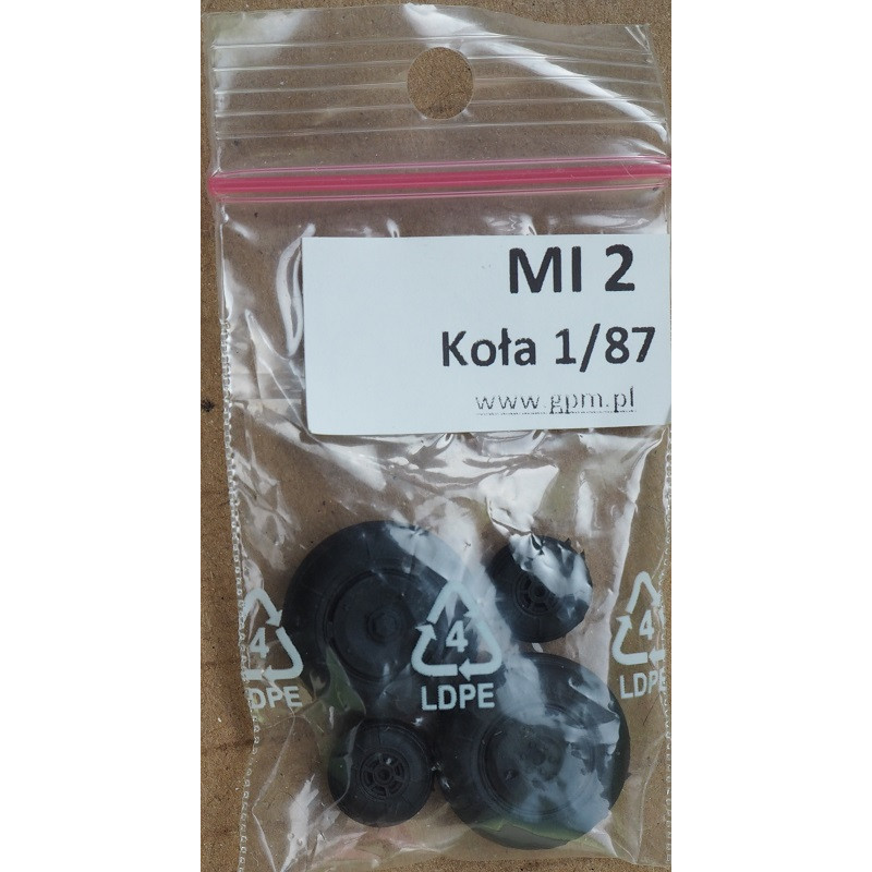 “Mi-2 - the USSR/ Polish multi-purpose combat helicopter – a 3D Printed wheels