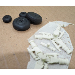 “Mi-2 - the USSR/ Polish multi-purpose combat helicopter – a 3D printed wheels and rotors