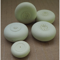 Antonov "An-26" - the Soviet/ Polish transport plane – a 3D Printed wheels