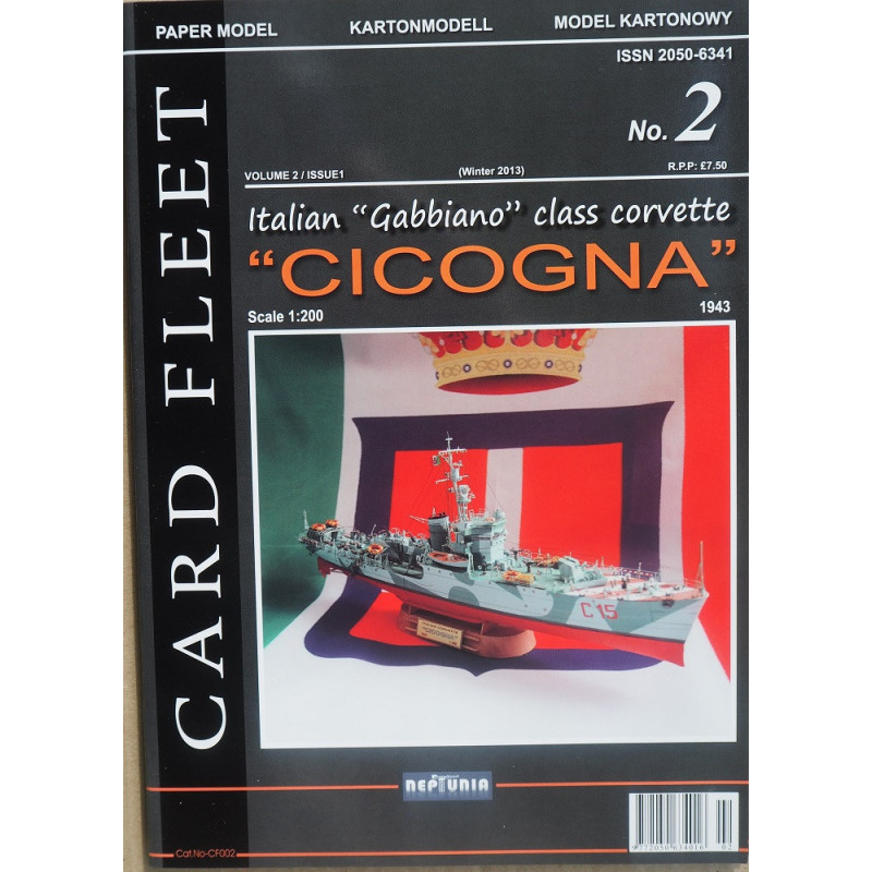 «Cicogna» - итальянский корвет класса «Gabbiano»