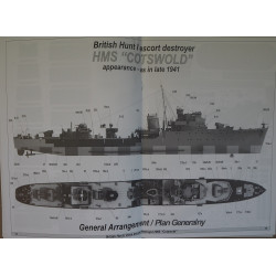 HMS “Cotswold” – the British “Hunt I”-class escort destroyer
