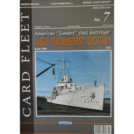 USS “Somers” DD-381 – the American “Somers”-class destroyer