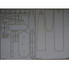 HMCS “Haida” – the Canadian “Tribal"- class destroyer – a laser-cut parts
