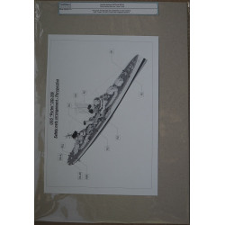 USS “Porter” DD-356 – the American “Porter”-class destroyer – the set of photo-etched parts