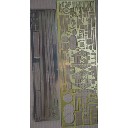 USS „Porter“ DD–356 – JAV „Porter“ klasės eskadrinis minininkas – fotoėsdintų detalių komplektas