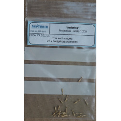 „Hedgehog“ užtaisai – tekintos metalinės detalės (25)